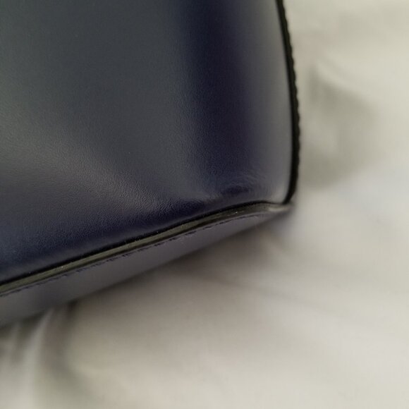 Kate Spade Periwinkle Blue Structured Handbag/Shoulder Bag “Karla Blue Sapphire” - Picture 9 of 11